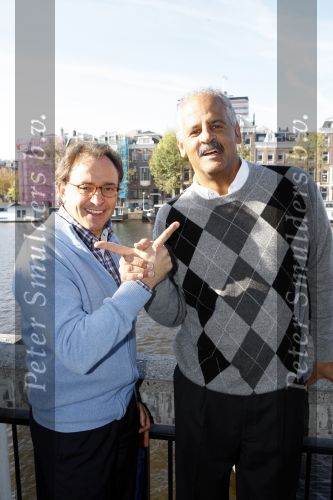 Amsterdam 14 oktober 2007
Stedman Graham ( ex Ophrah Winfrey op bezoek in Nederland. Hij ging varen met boot door de amsterdamse grachten en Golfen.