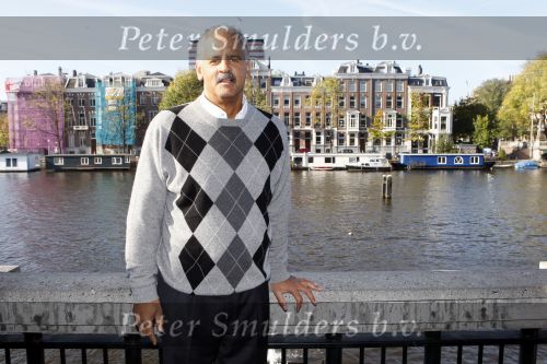 Amsterdam 14 oktober 2007
Stedman Graham ( ex Ophrah Winfrey op bezoek in Nederland. Hij ging varen met boot door de amsterdamse grachten en Golfen.
