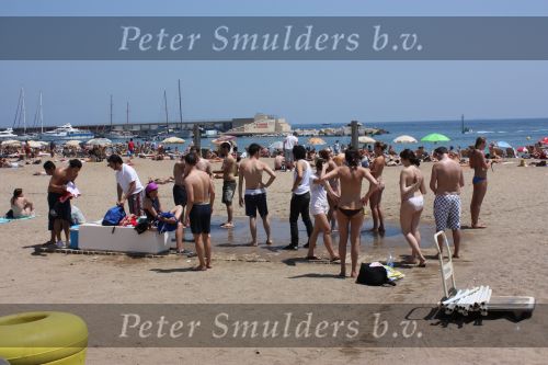 Barcelona, 28 Juni 2008
Strand en strandtenten van Barcelona
Dikke dames