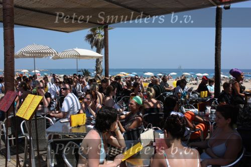 Barcelona, 28 Juni 2008
Strand en strandtenten van Barcelona