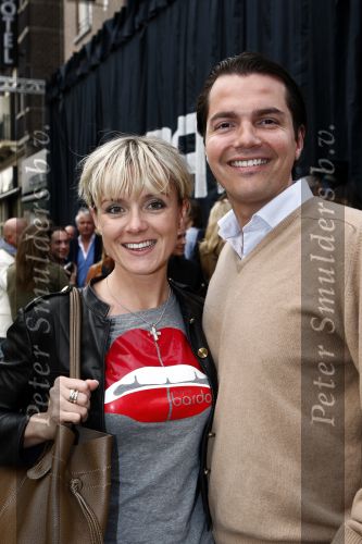 Amsterdam 14 mei 2009
Opening G star winkel op de pc hooftstraat. Suze Mens met vriend
Peter Smulders bv