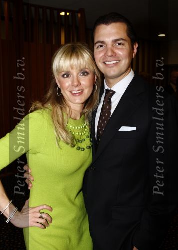 Amsterdam 1 maart 2009
Modeshow Paul Schulten in het Okura hotel. Suze Mens met vriend
Peter Smulders bv