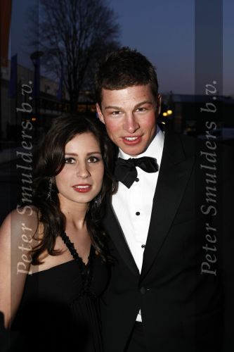 Hilversum 20 maart 2009
Schaatsgala bij studio 21. Sven Kramer met zijn zus
Peter Smulders bv