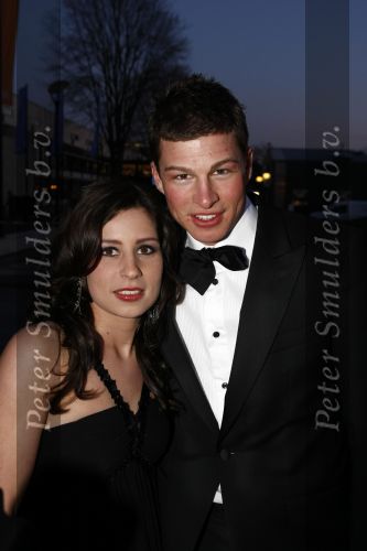 Hilversum 20 maart 2009
Schaatsgala bij studio 21. Sven Kramer met zijn zus
Peter Smulders bv