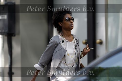 Amsterdam 14 mei 2009
Sylvana Simons aan het winkelen.
Peter Smulders bv