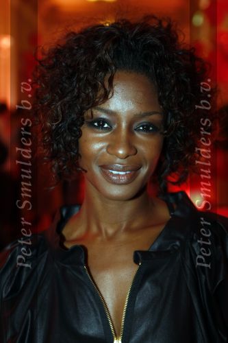 Amsterdam 19 juli 2008
Feestje vanwege het 15 jarig bestaan van Bjorn Borg in de stadsschouwburg. 
Sylvana Simons