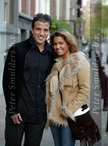 Amsterdam  1 mei 2003
Rafael v d Vaart en Sylvie v d Vaart
