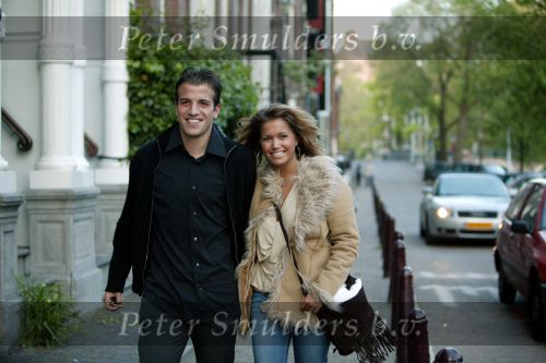 Amsterdam  1 mei 2003
Rafael v d Vaart en Sylvie v d Vaart