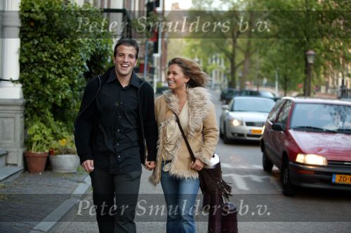 Amsterdam  1 mei 2003
Rafael v d Vaart en Sylvie v d Vaart