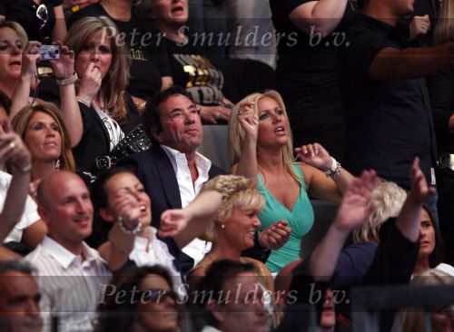 Amsterdam 24 mei 2008
Toppers in concert in de arena met Rene Froger Gordon en Gerard Joling. 
Tatjana met Ronnie Rosenbaum