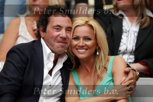 Amsterdam 24 mei 2008
Toppers in concert in de arena met Rene Froger Gordon en Gerard Joling. 
Tatjana met Ronnie Rosenbaum