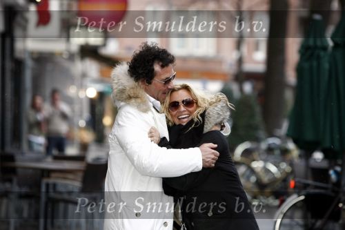 Amsterdam 25 maart 2008
Tatjana verliefd met haar nieuwe vriend Ronnie Rosenbaum op de beethovenstraat.
Peter Smulders bv