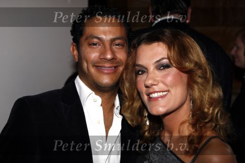 Amsterdam 7 februari 2008
Presentatie nieuwe magazine M Man Male in de supper club. tatum Dagelet met een vriend