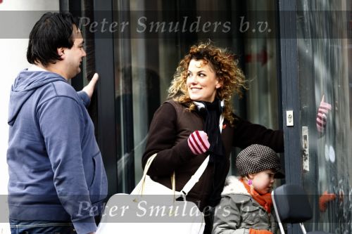 Amsterdam 19 maart 2008
Tatum Dagelet met dochter Toy Travis.
Peter Smulders bv