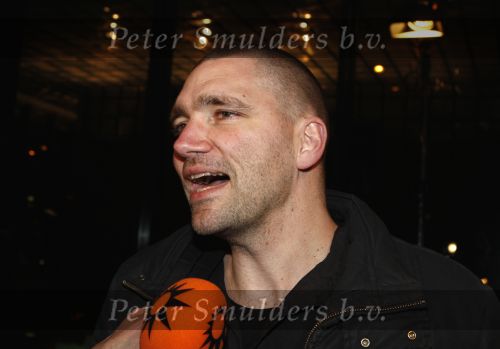 Hilversum 28 januari 2008
Uitreiking van de gouden beelden in het gebouw van beeld en geluid. Theo Maassen