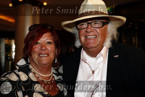 Noordwijk 17 mei 2009
Feest Astrid Engels bij de hotels van Oranje. Thijs v Leer met vriendin
Peter Smulders bv