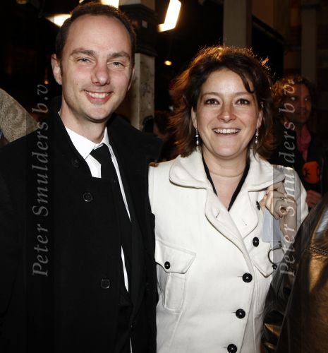 Amsterdam 11 maart 2008
Het boekenbal in de stadsschouwburg van Amsterdam. Thomas v Luyn met vrouw
Peter Smulders bv