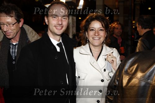 Amsterdam 11 maart 2008
Het boekenbal in de stadsschouwburg van Amsterdam. Thomas v Luyn met vrouw
Peter Smulders bv