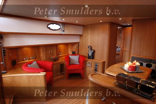 Sneek, 19 Maart 2009 Thomasz Trsitan 45 model 2009 van Thomasz Yachts
Interieur en exterieur