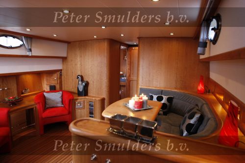 Sneek, 19 Maart 2009 Thomasz Trsitan 45 model 2009 van Thomasz Yachts
Interieur en exterieur
