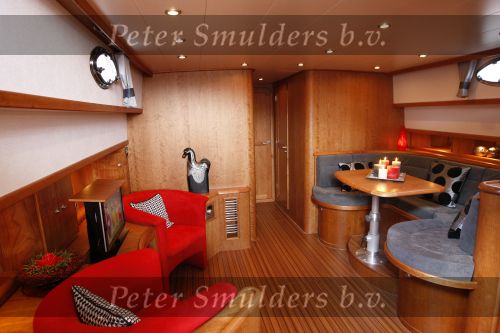 Sneek, 19 Maart 2009 Thomasz Trsitan 45 model 2009 van Thomasz Yachts
Interieur en exterieur