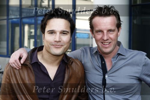 Amsterdam 20 april 2009
Presentatie van het blad linda van special L\'Homo. Tim Oliehoek met vriend
Peter Smulders bv