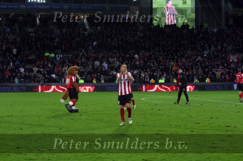 Eindhoven, 12 Maart 2008
UEFA 1/8 finale PSV-Tottenham Hotspur FC, eindstand 0-1
PSV wint na verlenging en straschoppen met 6-5 en gaat door naar de 1/4 Finale
Timmy Simons