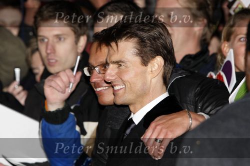 Amsterdam 22 januari 2009
Premiere Valkyrie in Tuschinski 
Tom Cruise veel op de foto met zijn fans