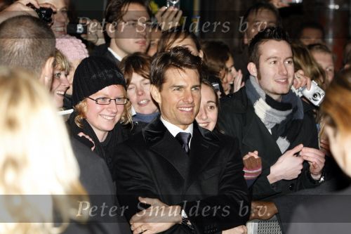 Amsterdam 22 januari 2009
Premiere Valkyrie in Tuschinski 
Tom Cruise veel op de foto met zijn fans