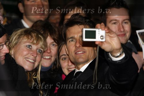 Amsterdam 22 januari 2009
Premiere Valkyrie in Tuschinski 
Tom Cruise veel op de foto met zijn fans