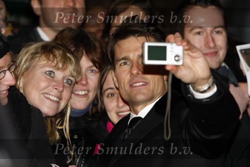 Amsterdam 22 januari 2009
Premiere Valkyrie in Tuschinski 
Tom Cruise veel op de foto met zijn fans