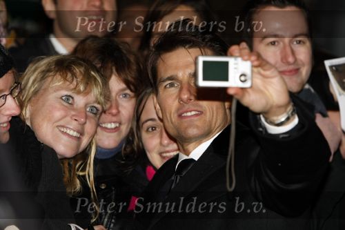 Amsterdam 22 januari 2009
Premiere Valkyrie in Tuschinski 
Tom Cruise veel op de foto met zijn fans