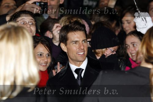 Amsterdam 22 januari 2009
Premiere Valkyrie in Tuschinski 
Tom Cruise veel op de foto met zijn fans