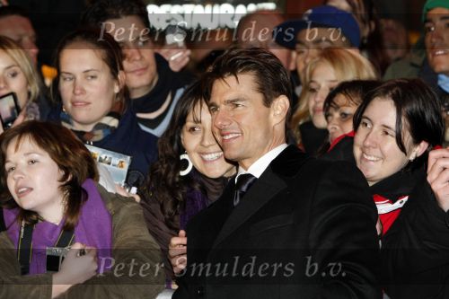 Amsterdam 22 januari 2009
Premiere Valkyrie in Tuschinski 
Tom Cruise veel op de foto met zijn fans