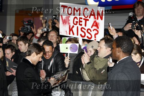 Amsterdam 22 januari 2009
Premiere Valkyrie in Tuschinski 
Tom Cruise veel op de foto met zijn fans