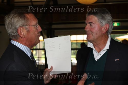 Sint Michielsgestel, 7 Juli 2008
NK senioren heren professionals op GC de Dommel
Tom O Mahoney met Ton Enthoven