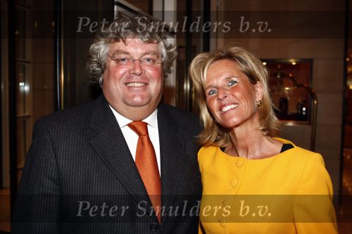 Amsterdam 13 september 2008
Modeshow Mart Visser in het Hilton hotel. 
Ton Elias met vrouw