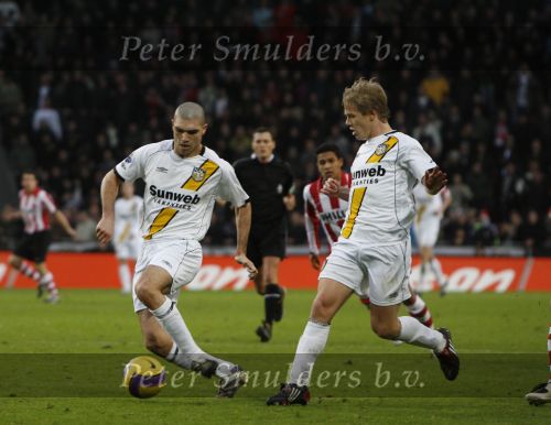 Eindhoven, 30 December 2007
Laatste Kompetitiewedstrijd van het jaar PSV-NAC  Eindstand 2-0 Seizoen 2007/2008
Tyrone Loran