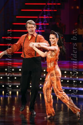 Aalsmeer 15 mei 2009
Dancing with the stars in de studio\'s in Aalsmeer. Ursul de Geer met danspartner Lena Mastenbroek
Peter Smulders bv