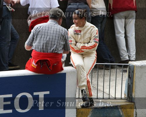 Le Mans, 12 Juli 2008
Le Mans Classic 2008
Vanina Ickx ( dochter van Jacky Ickx )