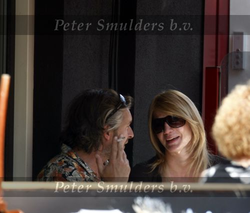 Amsterdam 7 mei 2008
Victor Reinier met zijn vrienin Kim Petit op terras in Amsterdam.
Peter Smulders bv