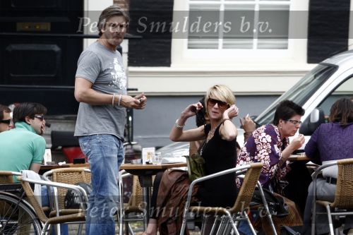 Amsterdam 23 mei 2009
Victor Reinier met zijn (ex) vriendin Kim Petit op een terrasje.
Peter Smulders bv