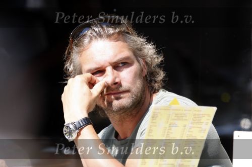 Amsterdam 21 mei 2008
Viktor Reinier op terras in Amsterdam.