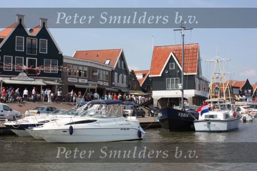 Volendam, 9 Juni 2008
Volendam vanaf de dijk, de Vissershaven, Visafslag, aankomst volendam vanaf het Ijsselmeer