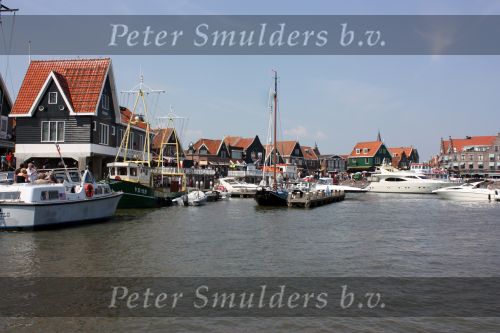 Volendam, 9 Juni 2008
Volendam vanaf de dijk, de Vissershaven, Visafslag, aankomst volendam vanaf het Ijsselmeer