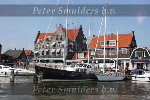 Volendam, 9 Juni 2008
Volendam vanaf de dijk, de Vissershaven, Visafslag, aankomst volendam vanaf het Ijsselmeer