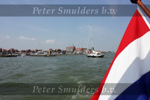 Volendam, 9 Juni 2008
Volendam vanaf de dijk, de Vissershaven, Visafslag, aankomst volendam vanaf het Ijsselmeer