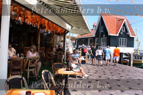 Volendam, 9 Juni 2008
Volendam vanaf de dijk, de Vissershaven, Visafslag, aankomst volendam vanaf het Ijsselmeer