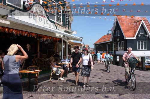 Volendam, 9 Juni 2008
Volendam vanaf de dijk, de Vissershaven, Visafslag, aankomst volendam vanaf het Ijsselmeer