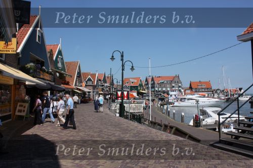 Volendam, 9 Juni 2008
Volendam vanaf de dijk, de Vissershaven, Visafslag, aankomst volendam vanaf het Ijsselmeer